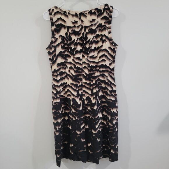 Banana Republic Womens Knee Length Dress Size 6 Silk Wool Blend Business Casual - Picture 3 of 8